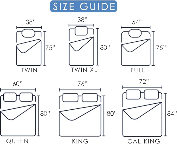 Marine Moon Twin Mattress Topper, Cooling Plush Pillow Top, 400TC, Extra Thick, Hotel Quality, Down Alternative, Fits Mattress Depths Up to 18"