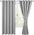 Blackout Curtains for Bedroom, 60 x 63 Inches Length, Window Curtains for by Hiasan