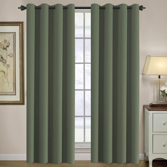 H.VERSAILTEX Blackout Curtain for Living Room Thermal Insulated Window by HVERSAILTEX