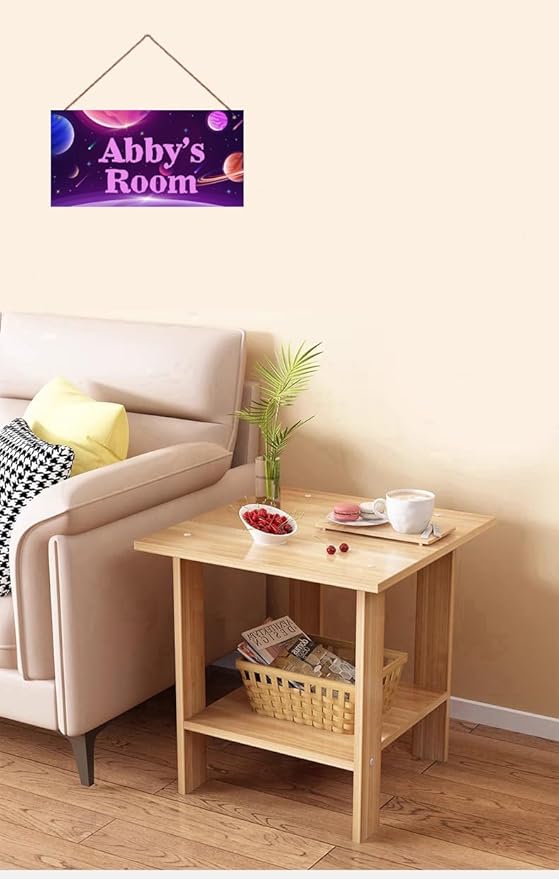 Personalized Universe Sign Funny Aerospace Themed For Kids Room Boys Bedroom Door Decor,Custom Name Wall Decor Decorative Plate for Nursery Girls Room