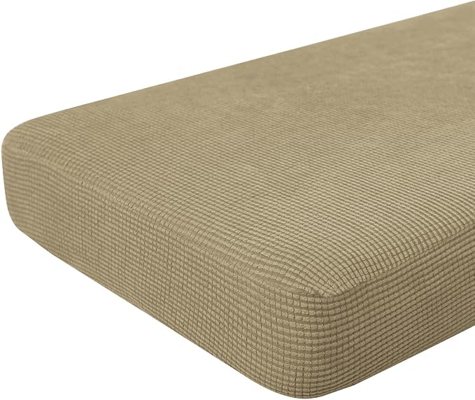Hokway Couch Cushion Covers Stretch Cushion Covers Sofa Seat Cushion Slipcover by Hokway