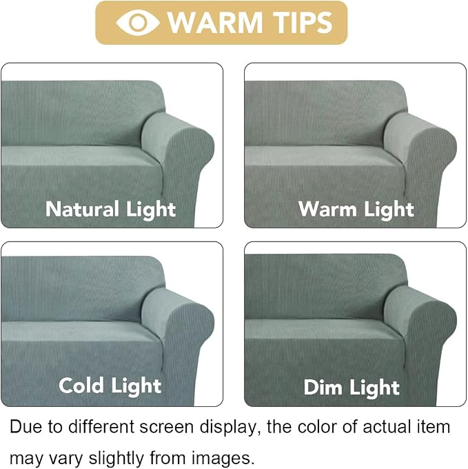H.VERSAILTEX Stretch Sofa Covers - Image 3