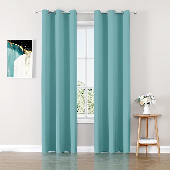 ChrisDowa Blackout Curtains for Bedroom and Living Room 72 Inches Long | 2 by ChrisDowa
