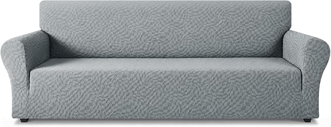 ZNSAYOTX 1 Piece Stretch Oversized Sofa Covers, New Plaid Couch Cover by ZNSAYOTX