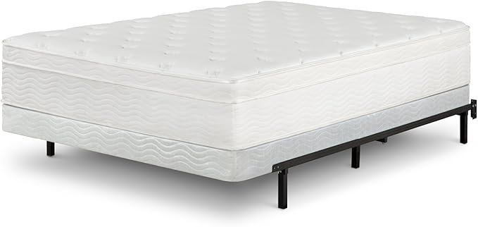 ZINUS 5 Inch Twin Metal Smart Box Spring, Mattress Foundation, Strong Metal Frame, Easy Assembly
