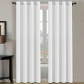 H.VERSAILTEX White Curtains for Bedroom Thermal Insulated Living Room Curtains by HVERSAILTEX