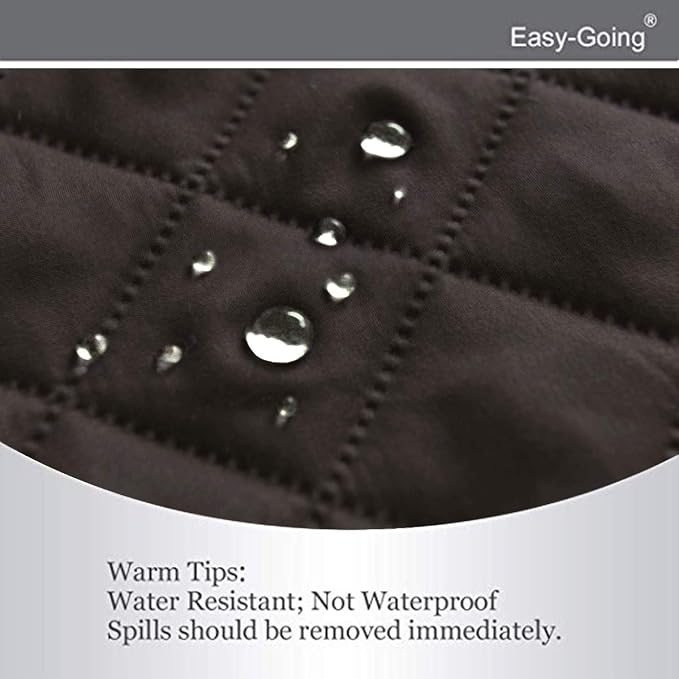 Easy-Going Reversible Couch Cover, 3 Cushion Sofa, Chocolate/Chocolate | Large - Image 5