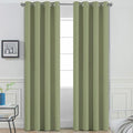 Yakamok Room Darkening Curtains 52x84 inch Length Sage Green-Living Room | 2 by Yakamok