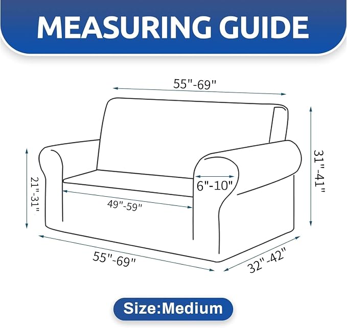 XINEAGE New 1 Piece Couch Covers - Image 2