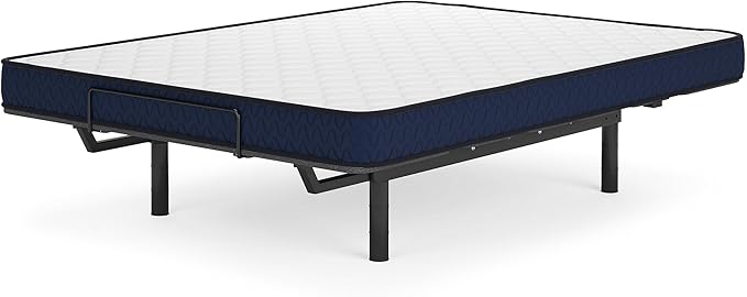 Signature Design by Ashley Full Size Medium Firm 6 Inch Memory Foam Mattress with Breathable Quilted Cover, Fiberglass Free, Mattress in A Box