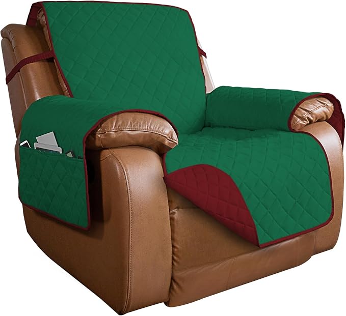 PureFit Reversible Recliner Chair Covers Couch Covers by PureFit