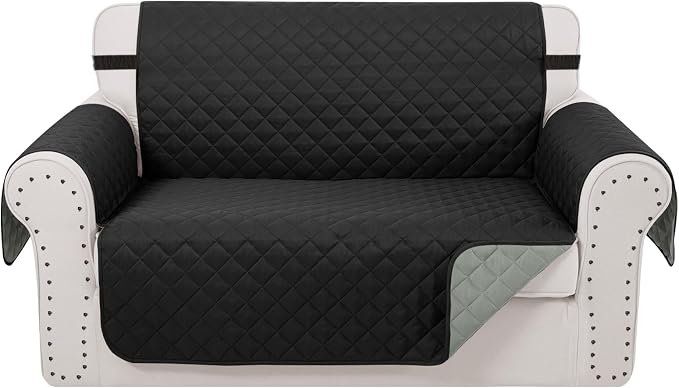 Reversible Loveseat Couch Sofa Covers, Friendly Furniture Protector by LuxshareHome
