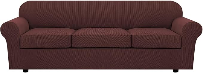 H.VERSAILTEX 4 Piece Stretch Sofa Covers by HVERSAILTEX