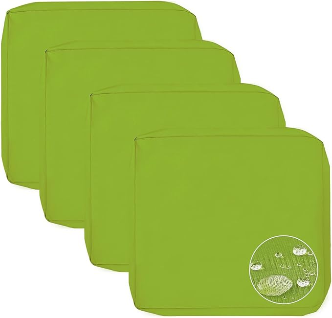 Sqodok Patio Cushion Cover 24x22 inch, Outdoor Seat Cushion Slip Cover by Sqodok