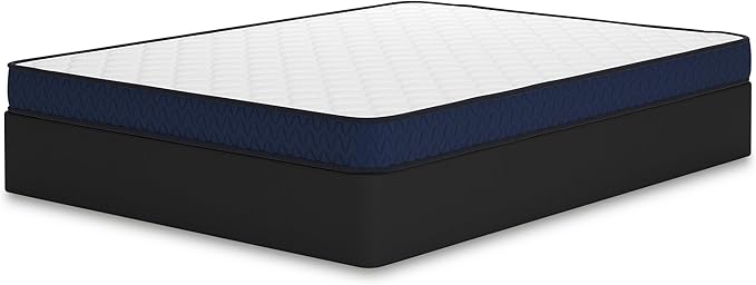 Signature Design by Ashley Twin Size Medium Firm 6 Inch Memory Foam Mattress with Breathable Quilted Cover, Fiberglass Free, Mattress in A Box