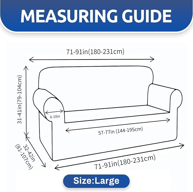 XINEAGE New 1 Piece Couch Covers - Image 2