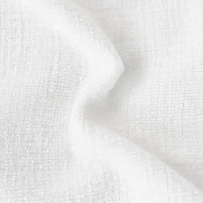 CaliTime Decorative Couch Throw Pillow Covers 18 X 18 Inches True White | Pack - Image 2