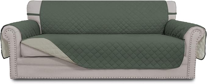 Easy-Going Reversible Couch Cover, 4 Seater Sofa, Washable Slipcover by Easy-Going