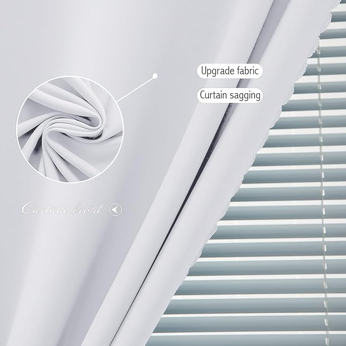 Stick On Blackout Curtains No Drill Required Self Adhesive Window Coverings - Image 5
