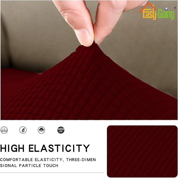Easy-Going Stretch 1 Piece Oversized Couch Cushion Cover - Image 4