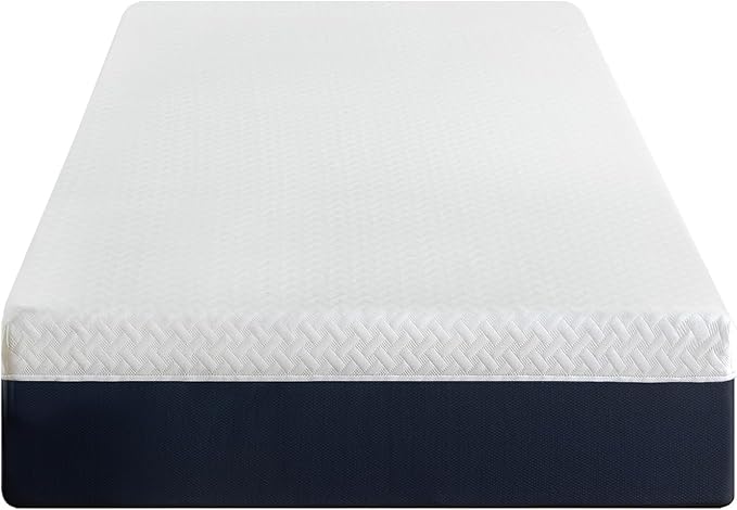 ZINUS 12 Inch Twin Cooling Comfort Hybrid Mattress [New Version], Fiberglass Free, Medium Firm Feel, Motion Isolation, Certified Safe Foams & Fabric