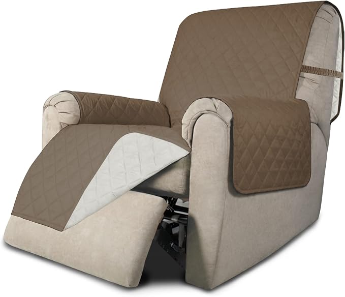 Easy-Going Recliner Chair Slipcover Reversible Sofa Cover Water Resistant Couch by Easy-Going