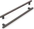 10 Pack 10 Inch(254mm) Kitchen Cabinet Handles Oil Rubbed Bronze Cabinet Pulls Kitchen Cabinet Hardware Drawer Pulls for Cupboard Wardrobe