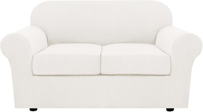 H.VERSAILTEX 3 Piece Stretch Sofa Covers by HVERSAILTEX