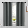 Yakamok Room Darkening Curtains 42x63 inch Length Dark Grey-Living Room | 2 by Yakamok