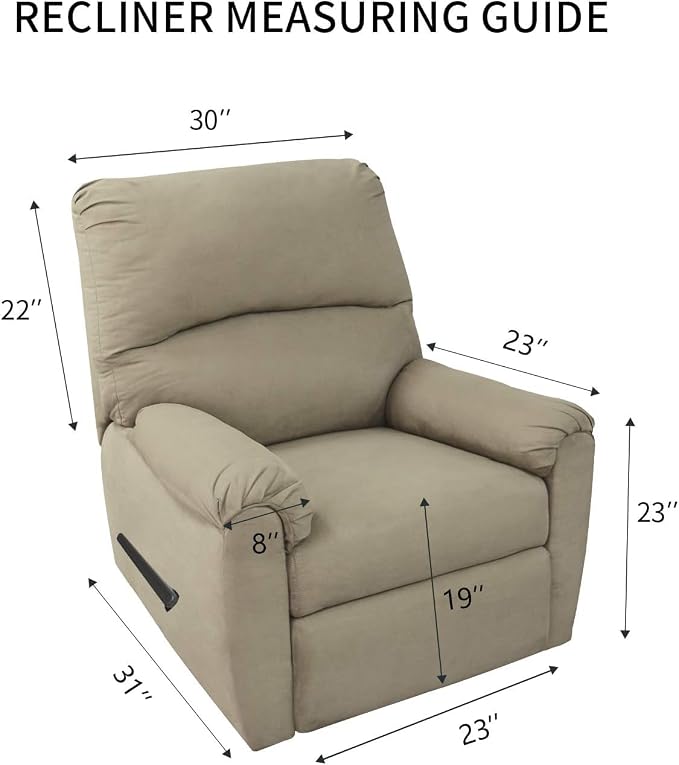 PureFit Reversible Recliner Chair Covers Couch Covers - Image 7