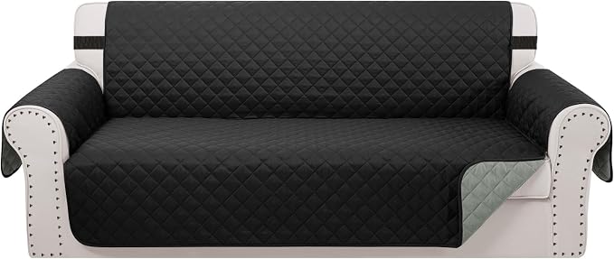 Reversible 4 Seater Sofa Cover 91" Large by LuxshareHome