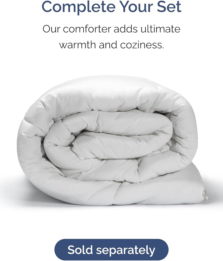 Extra Deep Twin Sheet Set - 4 Piece Breathable and Cooling Sheets - Hotel Luxury Bed Sheets Set - Easy & Secure Fit - Soft, Wrinkle Free and Comfy Sheets Set - Grey Sheet Set with Extra Deep Pockets