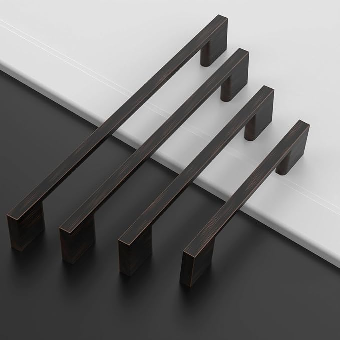 Asidrama 6 Pack 12.5 Inch(320mm) Oil Rubbed Bronze Kitchen Cabinet Handles, Cabinet Pulls Kitchen Cabinet Hardware for Cupboard Drawer Handles Pulls