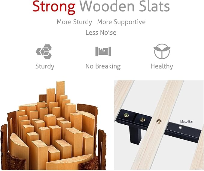 SHA CERLIN Modern Low Profile Platform Bed Frame Queen Size, Stylish Faux Leather Upholstered Sleigh Bed with Adjustable Headboard, No Box Spring Needed, White