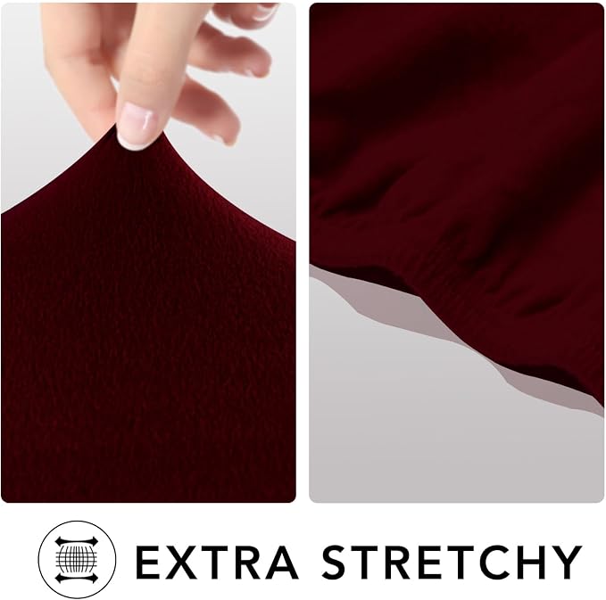 PureFit Stretch Oversized Loveseat Covers Couch Covers - Image 3