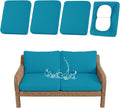 Waterproof Outdoor Cushion Covers, Stretch Patio Slipcovers | UV Resistant by hyha