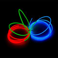 MaxLax EL Wire Mutilcolor, 2M Portable Battery Pack Neon Light Strip 360° Cuttable Glowing Rope Lights for Parties, Halloween, DIY Decoration