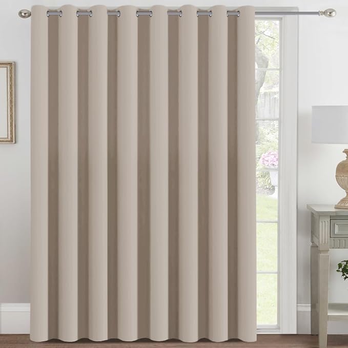 H.VERSAILTEX Blackout Patio Curtains 100 x 90 Inches by HVERSAILTEX