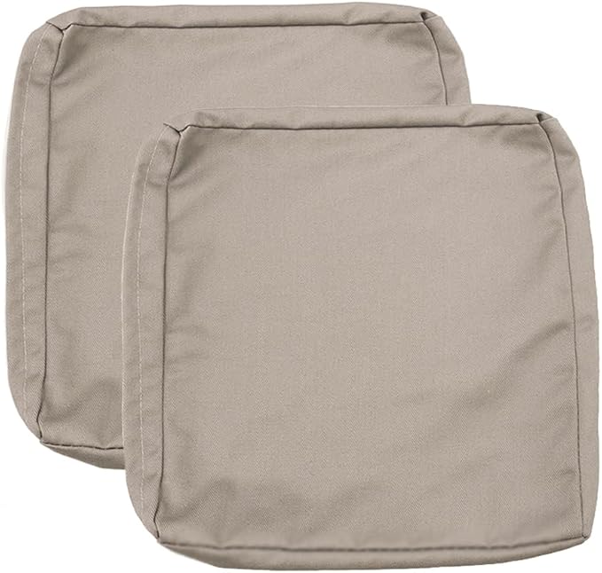 Sqodok Outdoor Cushion Covers 21x19 inch, Wicker Chair by Sqodok