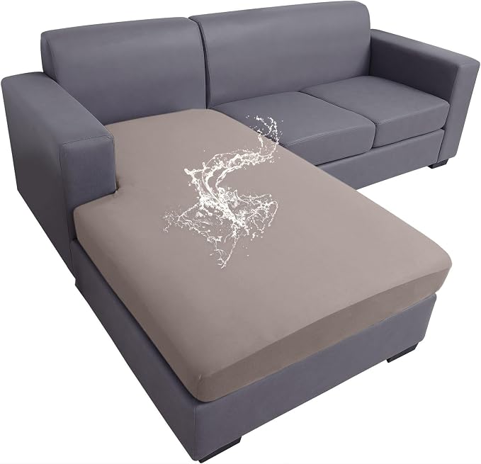 Waterproof Sectional Sofa Cushion Covers, L Shape Couch Slipcovers | L Shape by hyha