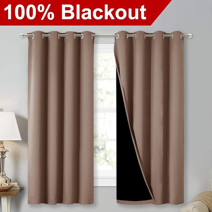 NICETOWN Extra Long Truly Blackout Drapes - Image 2