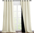 NICETOWN Thermal Insulated 100% Blackout Curtains, Noise Reducing Performance by NICETOWN