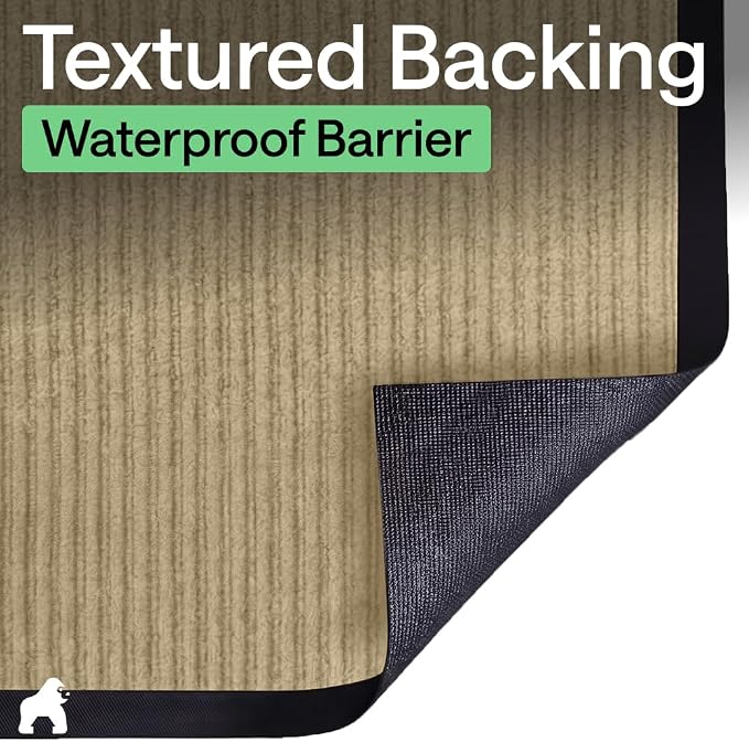 GORILLA GRIP Waterproof Traffic Guard Door Mat, Indoor and Outdoor Heavy Duty - Image 6