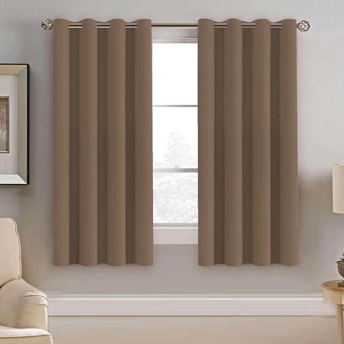 H.VERSAILTEX Blackout Window Curtain Panels Thermal Insulated Room Darkening by HVERSAILTEX