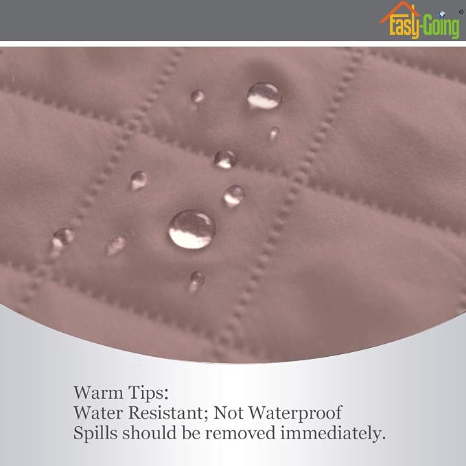 Easy-Going Reversible Couch Cover, 3 Cushion Sofa, Water Resistant Furniture Mat - Image 4