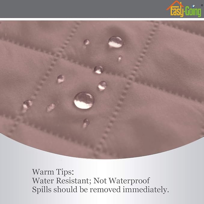 Easy-Going Reversible Couch Cover, Recliner 19 in, Water Resistant Furniture Mat - Image 3
