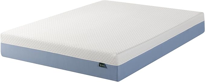 ZINUS 10 Inch Full Cooling Essential Memory Foam Mattress [NewVersion], Fiberglass Free, Medium Feel, Breathable Cooling Layers, Certified Safe Materials
