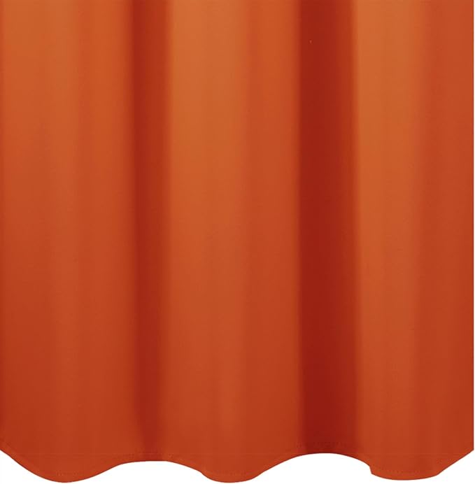 Blackout Curtains 52 x 90 Inch Long Orange Curtains Set of 2 Panels Room - Image 8
