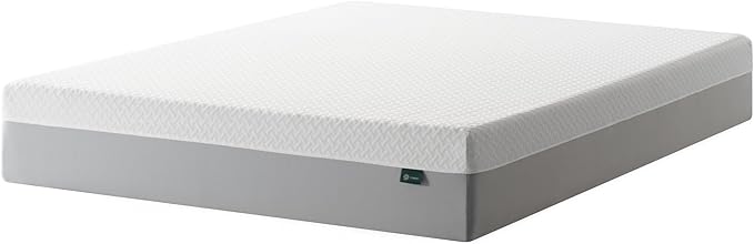 ZINUS 10 Inch Green Tea Essential Memory Foam Mattress [New Version], Full, Fiberglass Free, Medium Feel, Breathable Airflow Memory Foam, Certified Safe Foams & Fabric, Mattress in A Box