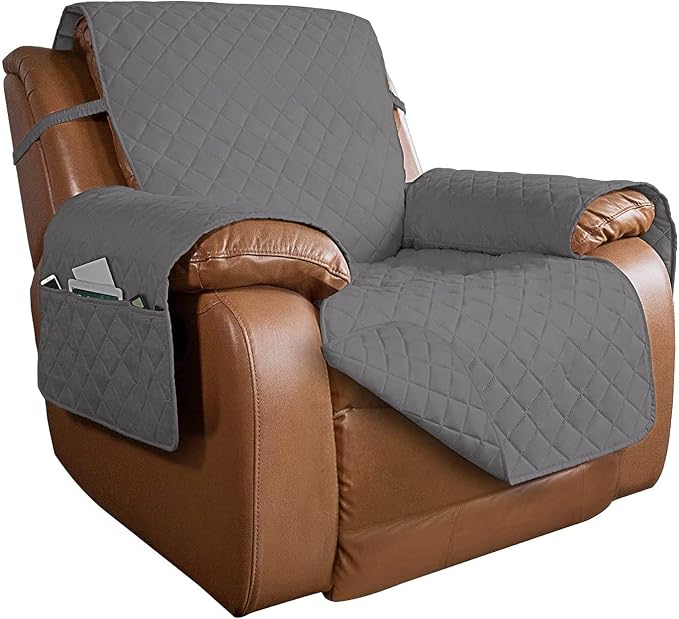 PureFit Reversible Recliner Chair Covers Couch Covers by PureFit